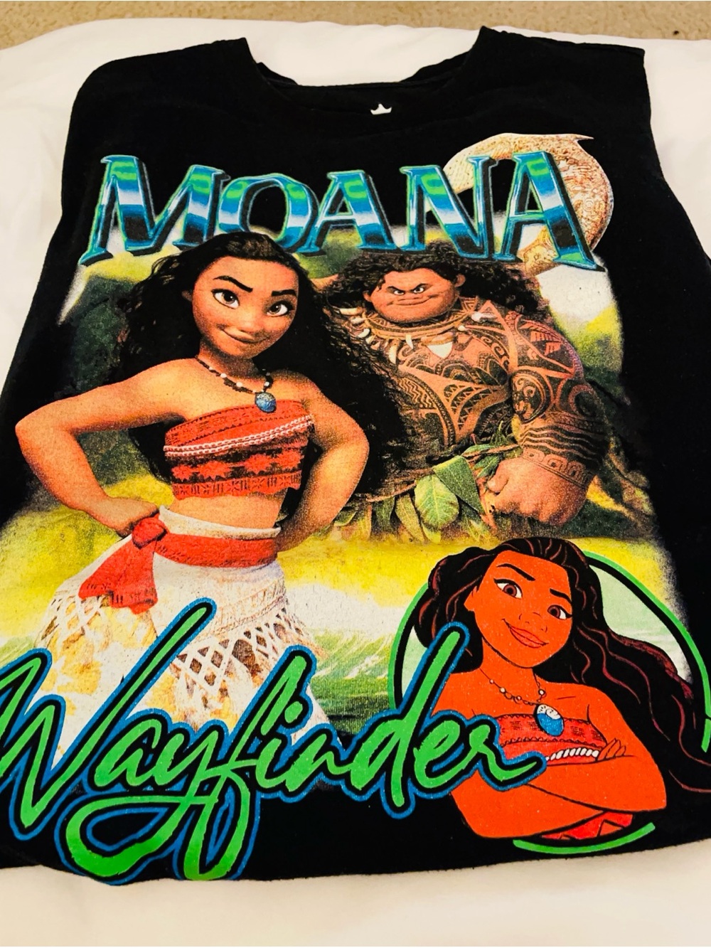 Moana ' Black Graphic Tee - Wayfinder Design